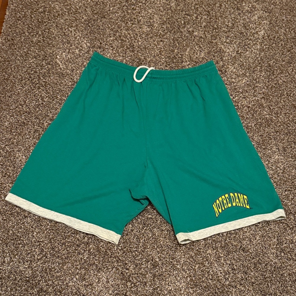 Notre Dame Green Men's Shorts